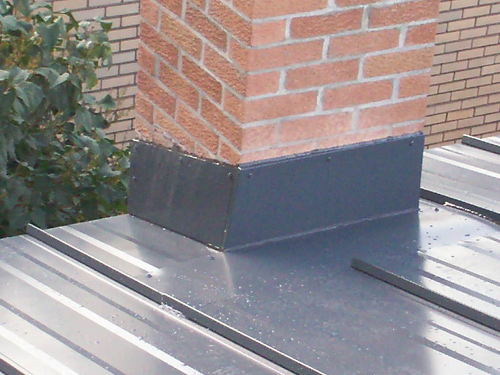 Chimney Flashing With Metal Roof